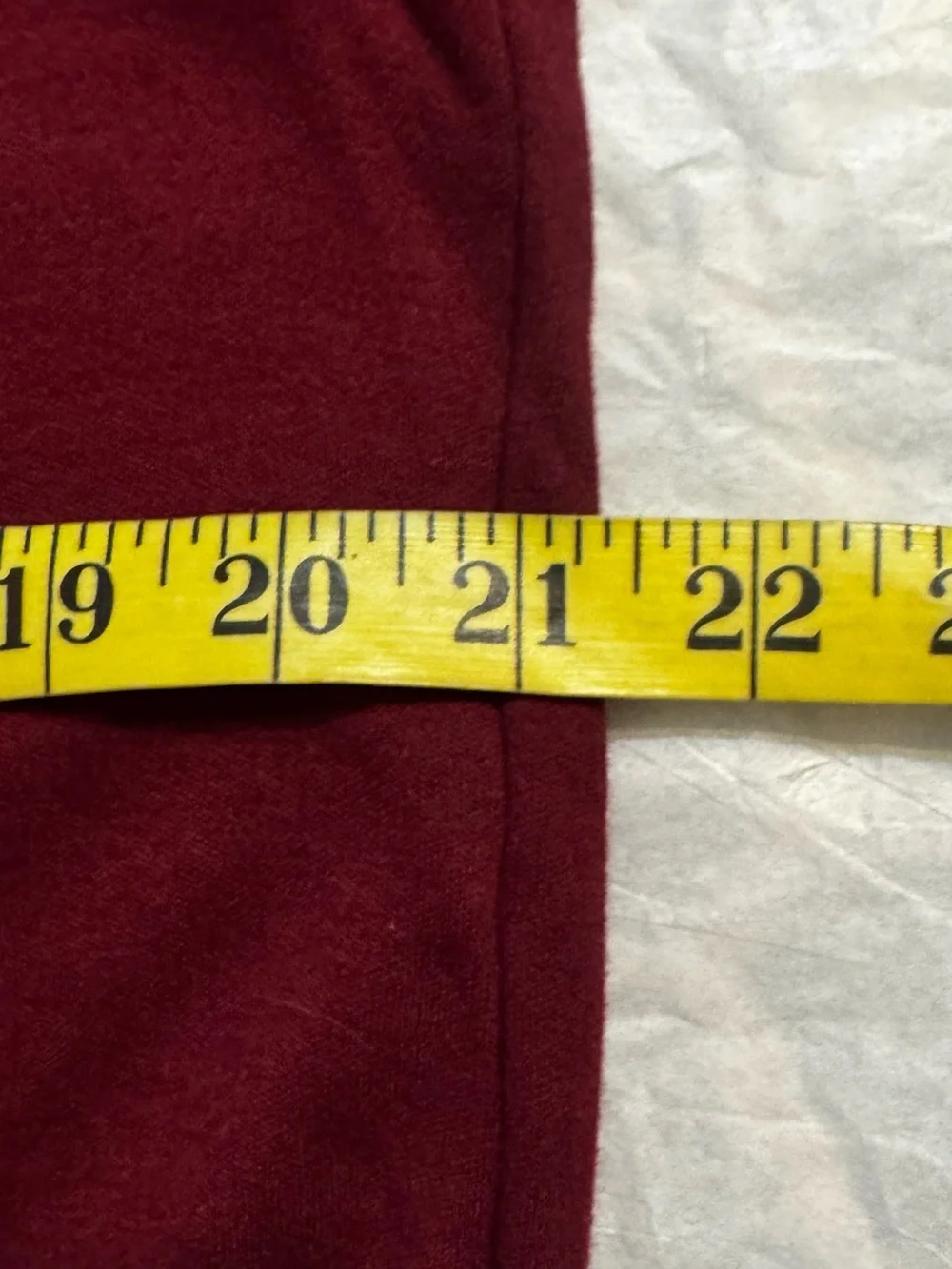 Karen Scott Sport Quarter-Zip Pullover - Burgundy NWT size Medium - Picture 5 of 9